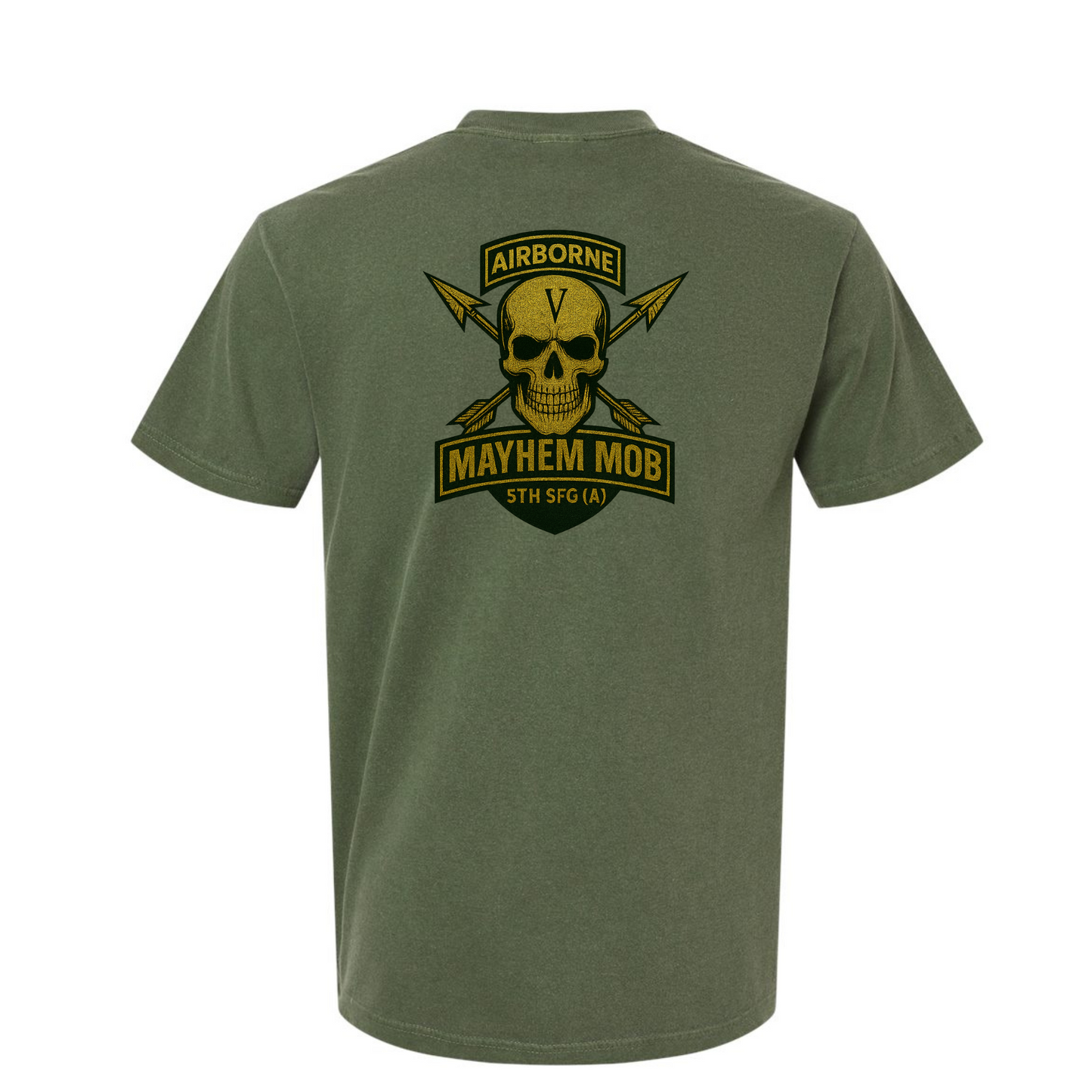Skull Mayhem Mob-Comfort Color