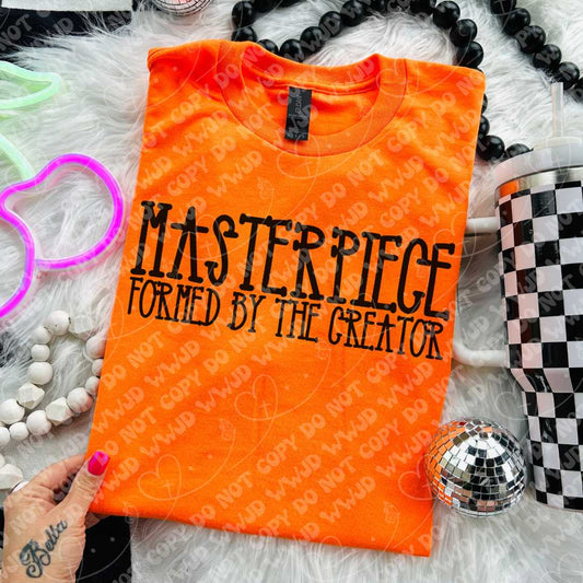 Masterpiece formed by the creator