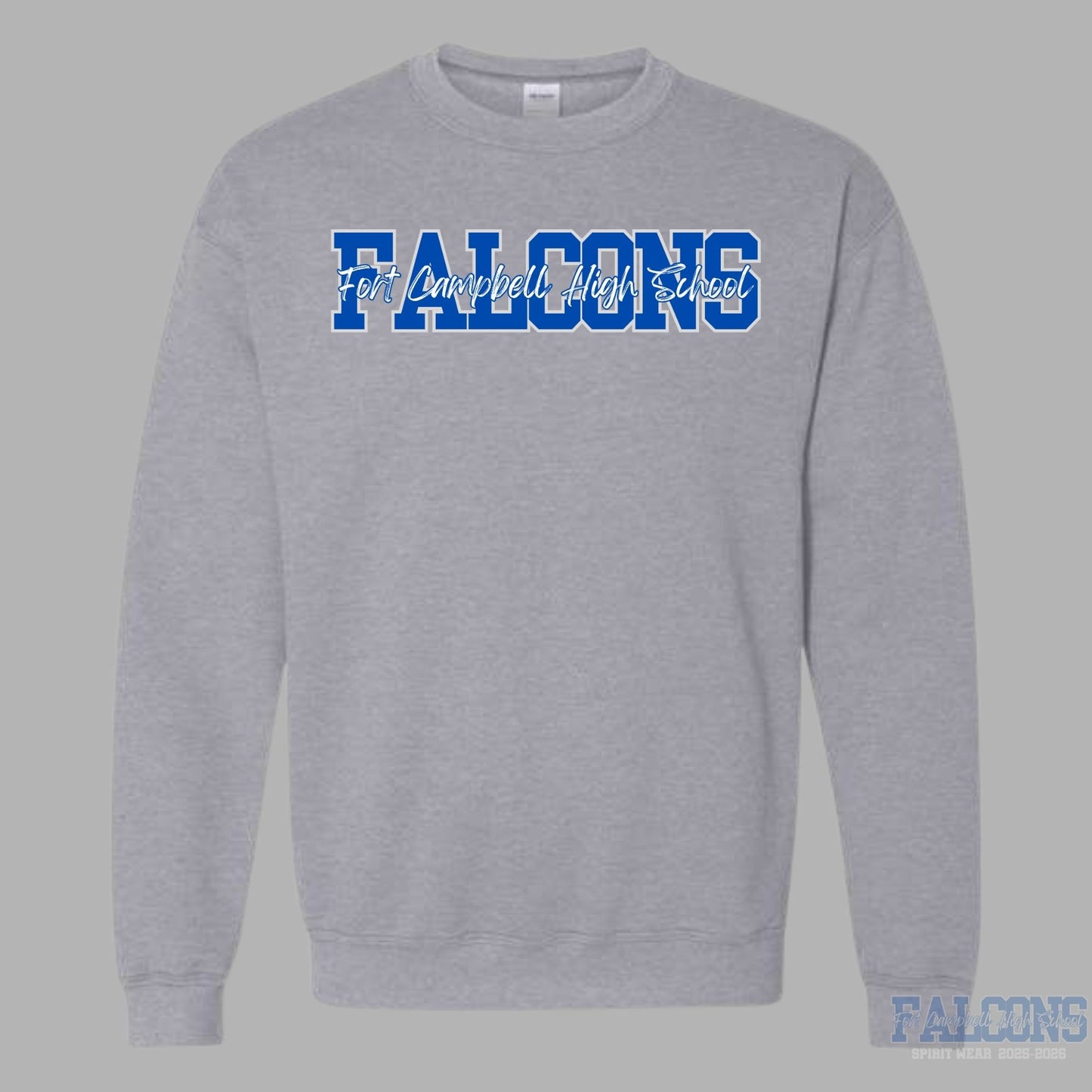 Falcons FCHS through it 2 Sweatshirt