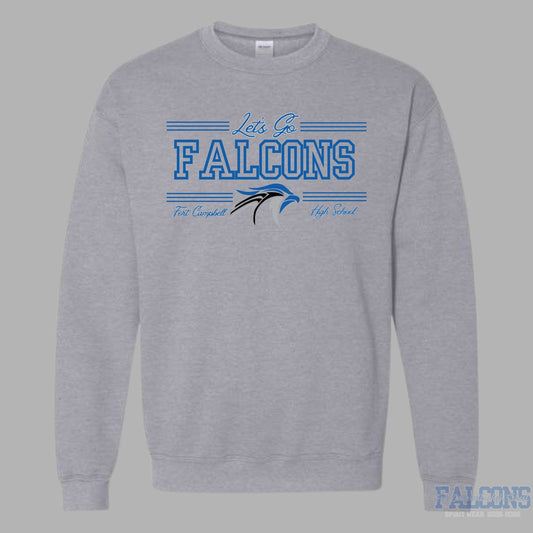 Let's Go Falcons 2 Sweatshirt