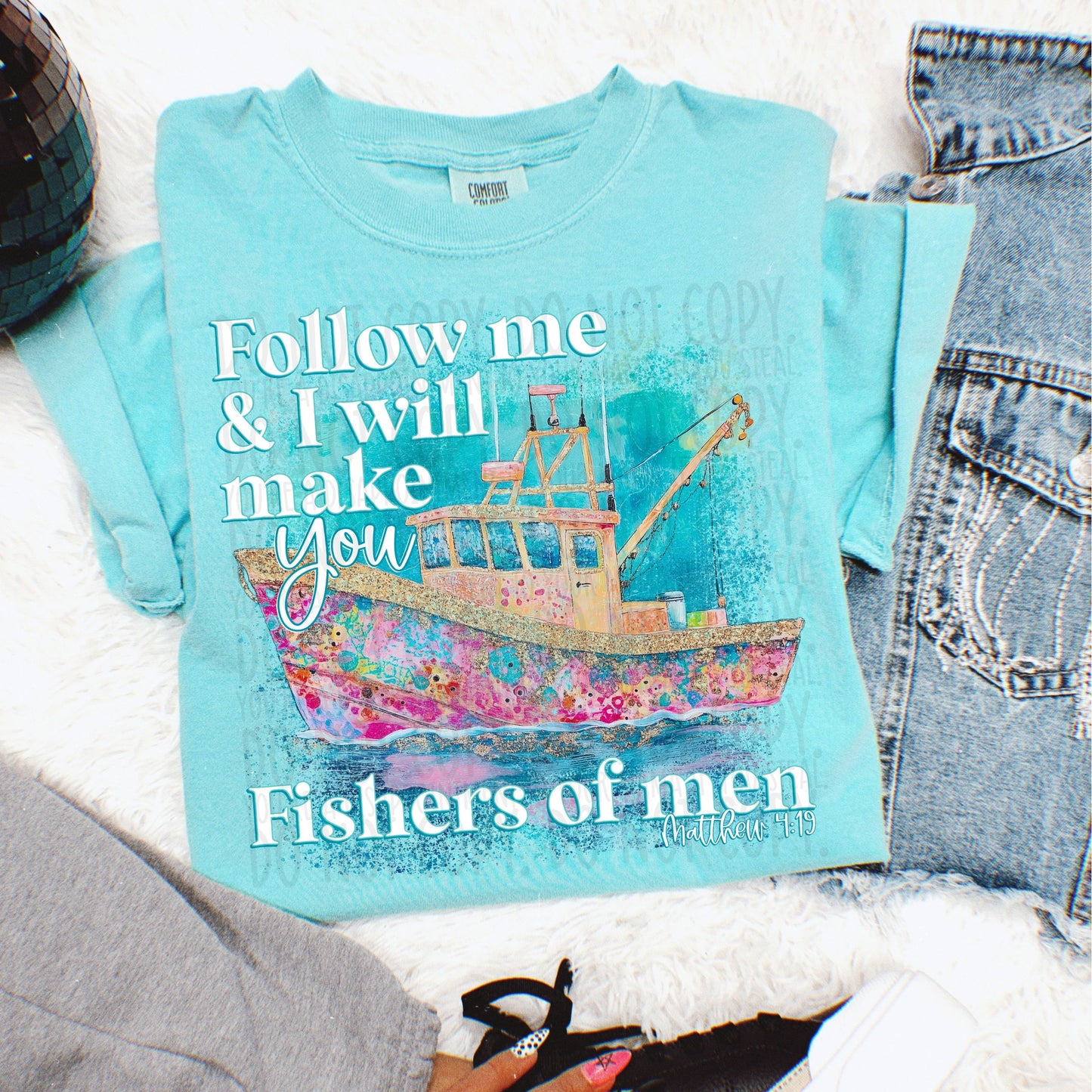 Follow me & I will make you Fishers of men Matthew 4:19