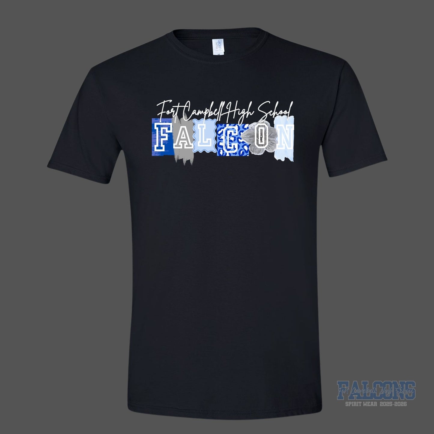 Falcons Leopard white ink
