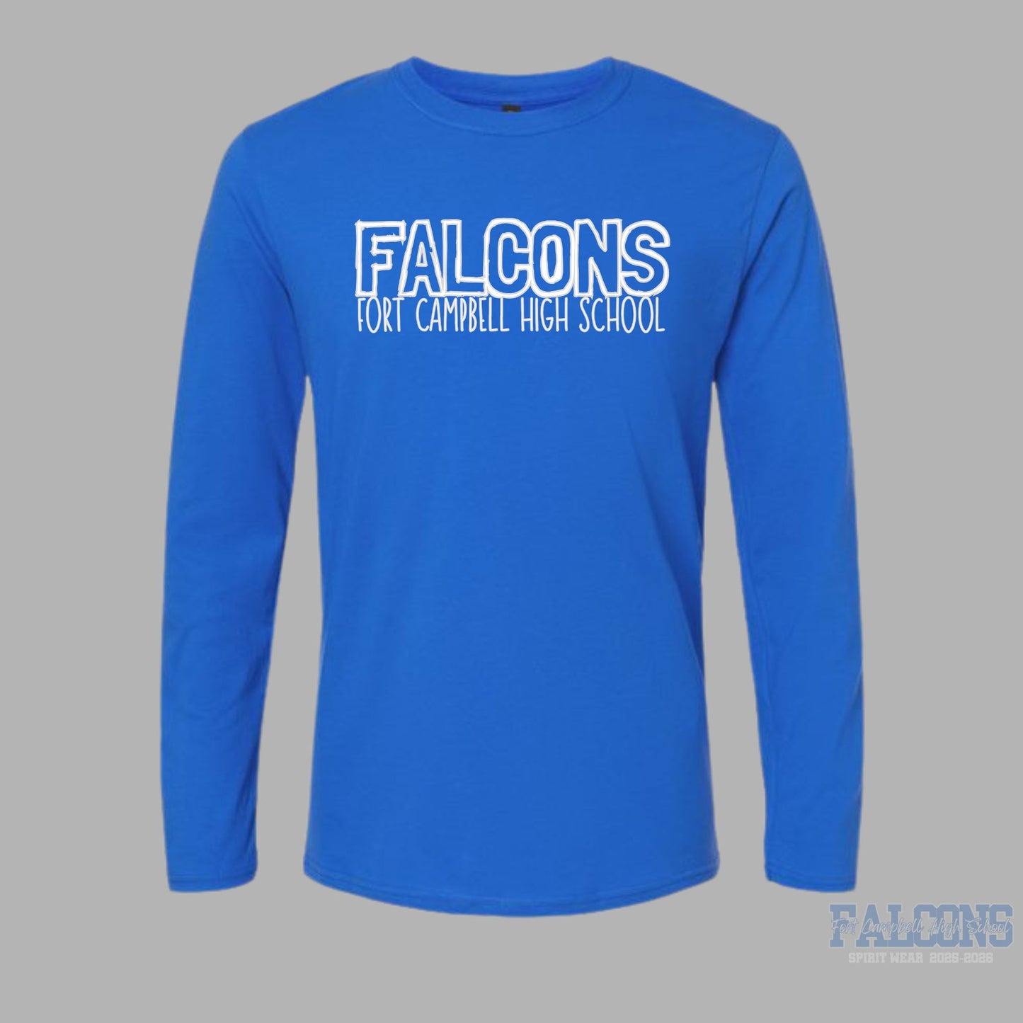 Falcons FCHS White Long Sleeve