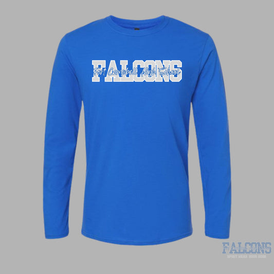 Falcons FCHS through it 2 Long Sleeve