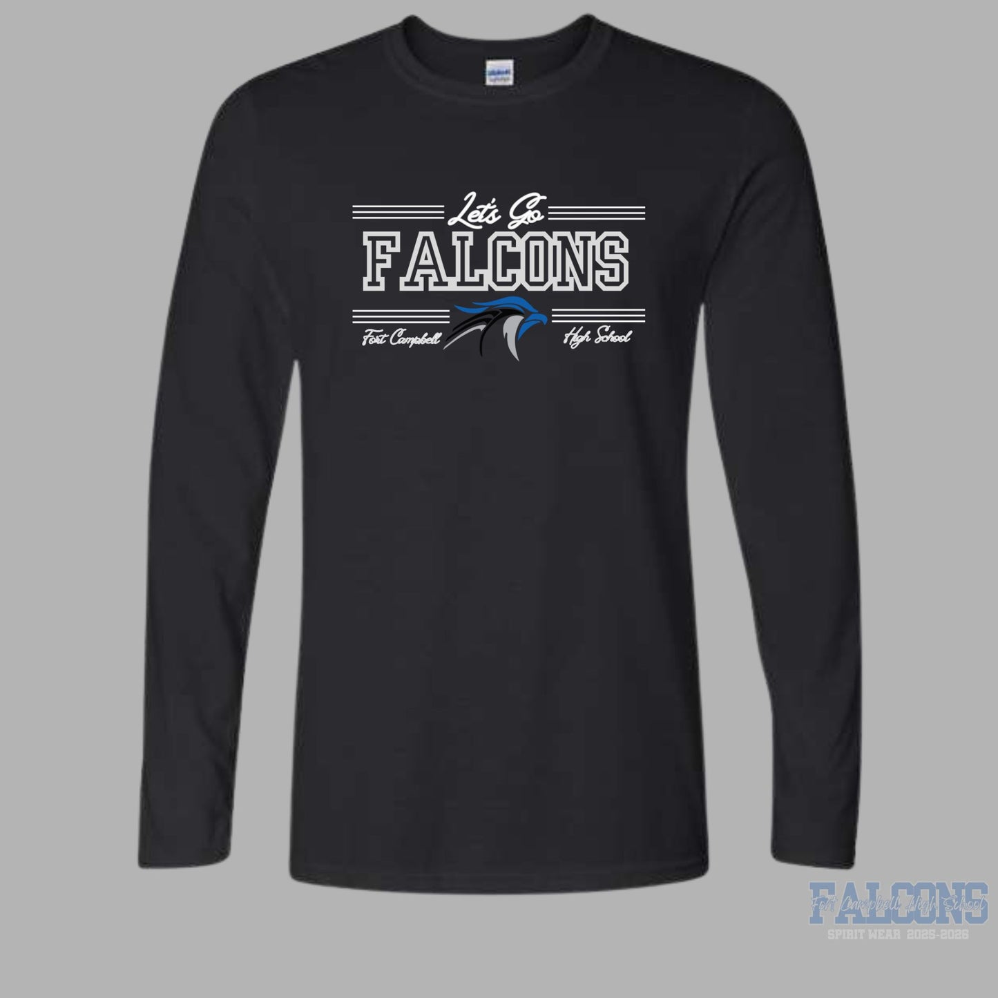 Let's Go Falcons 1 Long Sleeve