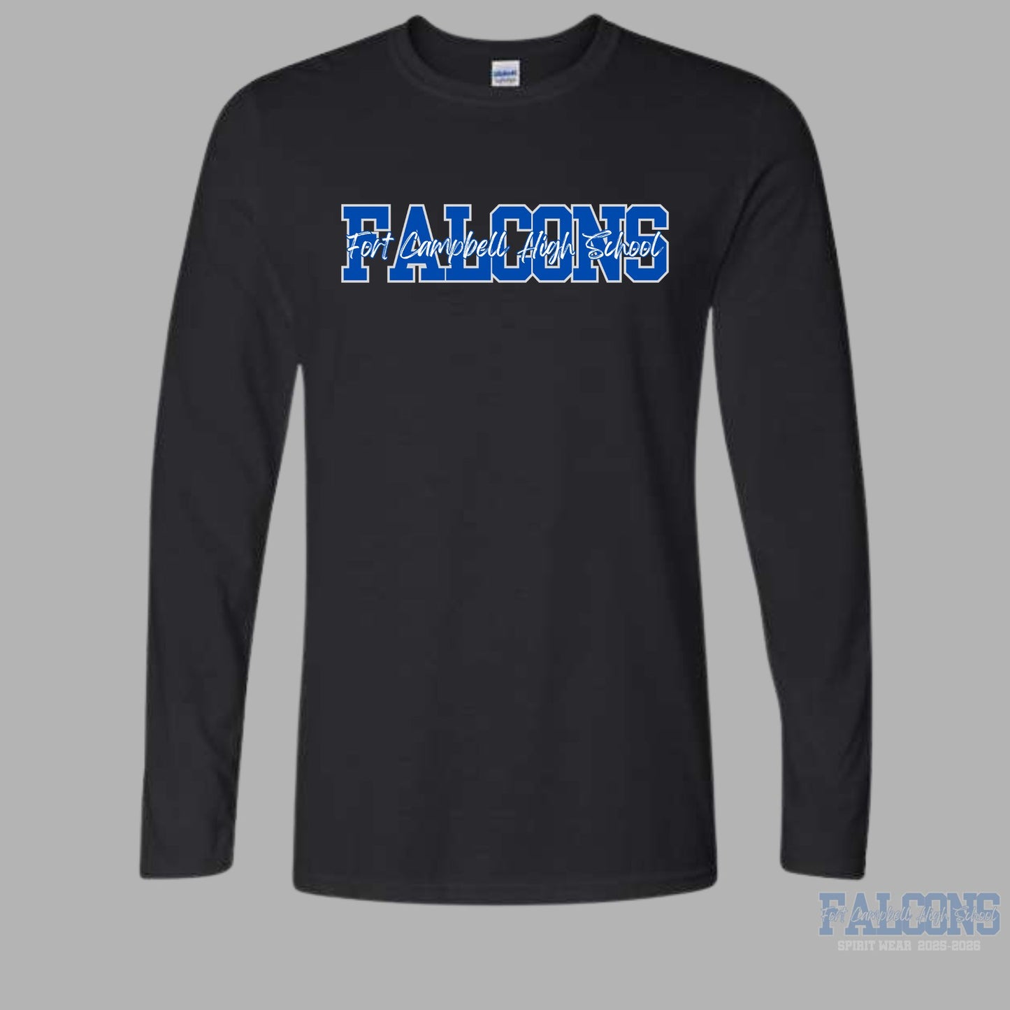 Falcons FCHS through it Long Sleeve