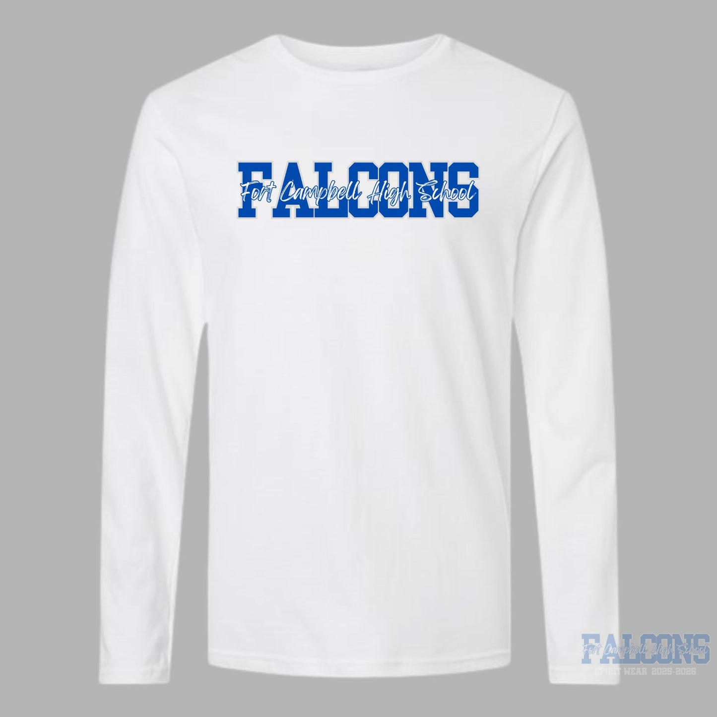 Falcons FCHS through it Long Sleeve
