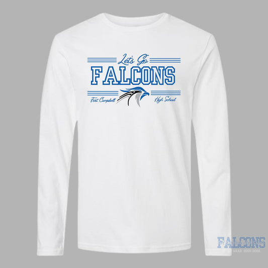 Let's Go Falcons 2 Long Sleeve