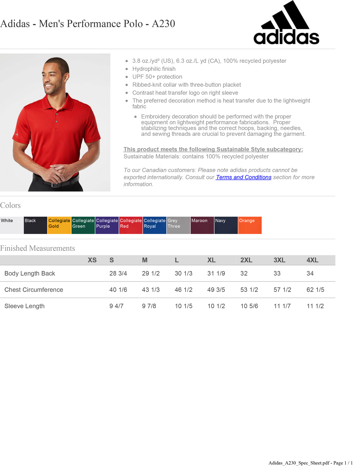 Falcons Territory White Words Polo Adidas