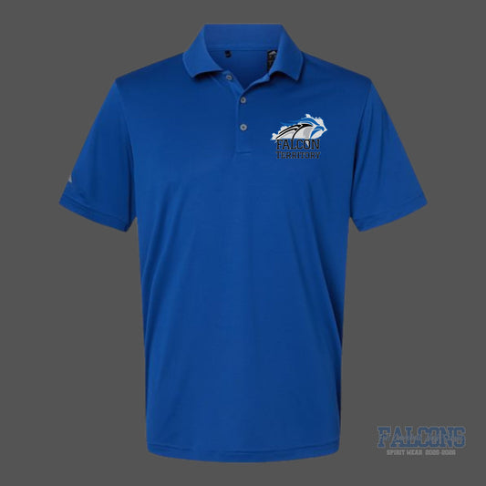 Falcons Territory Black Words Polo Adidas