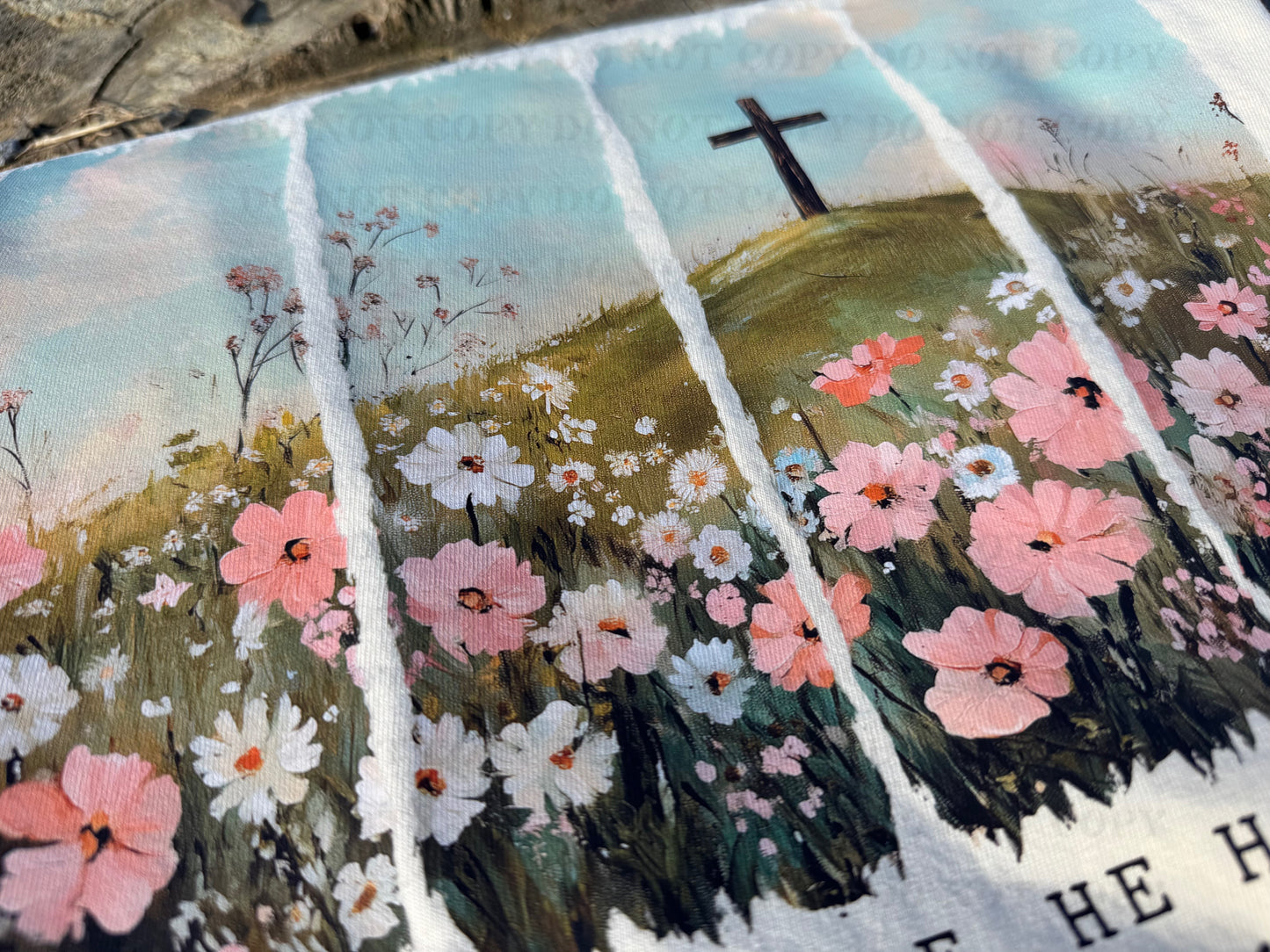 He is not here. He is Risen