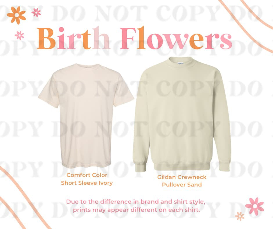 Birth Flowers