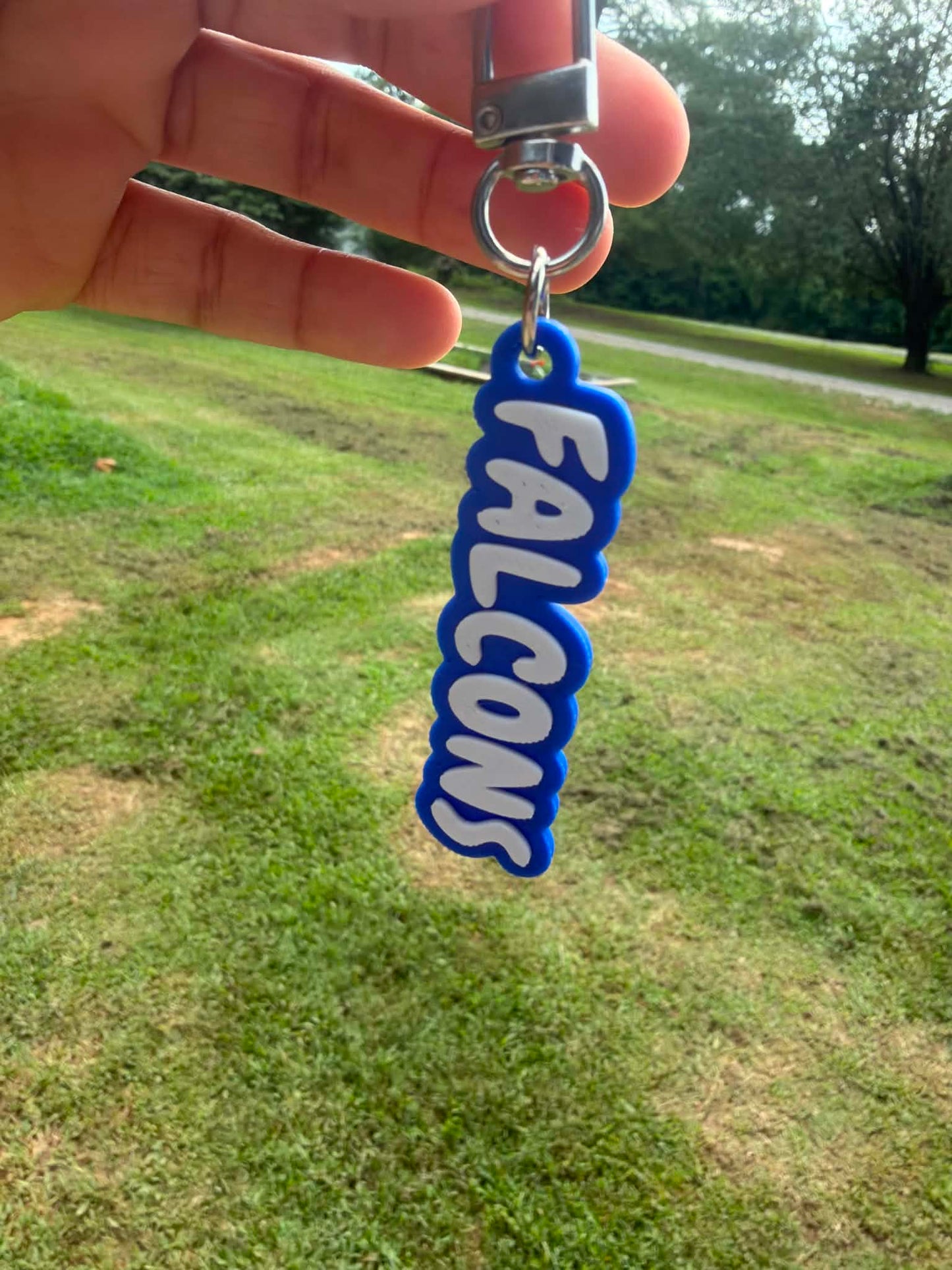 CHES Falcons 3D Printed Keychain