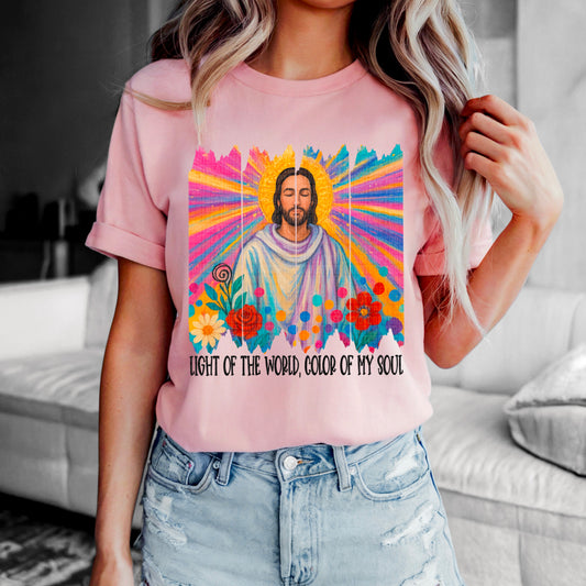 Light of the world, color of my soul