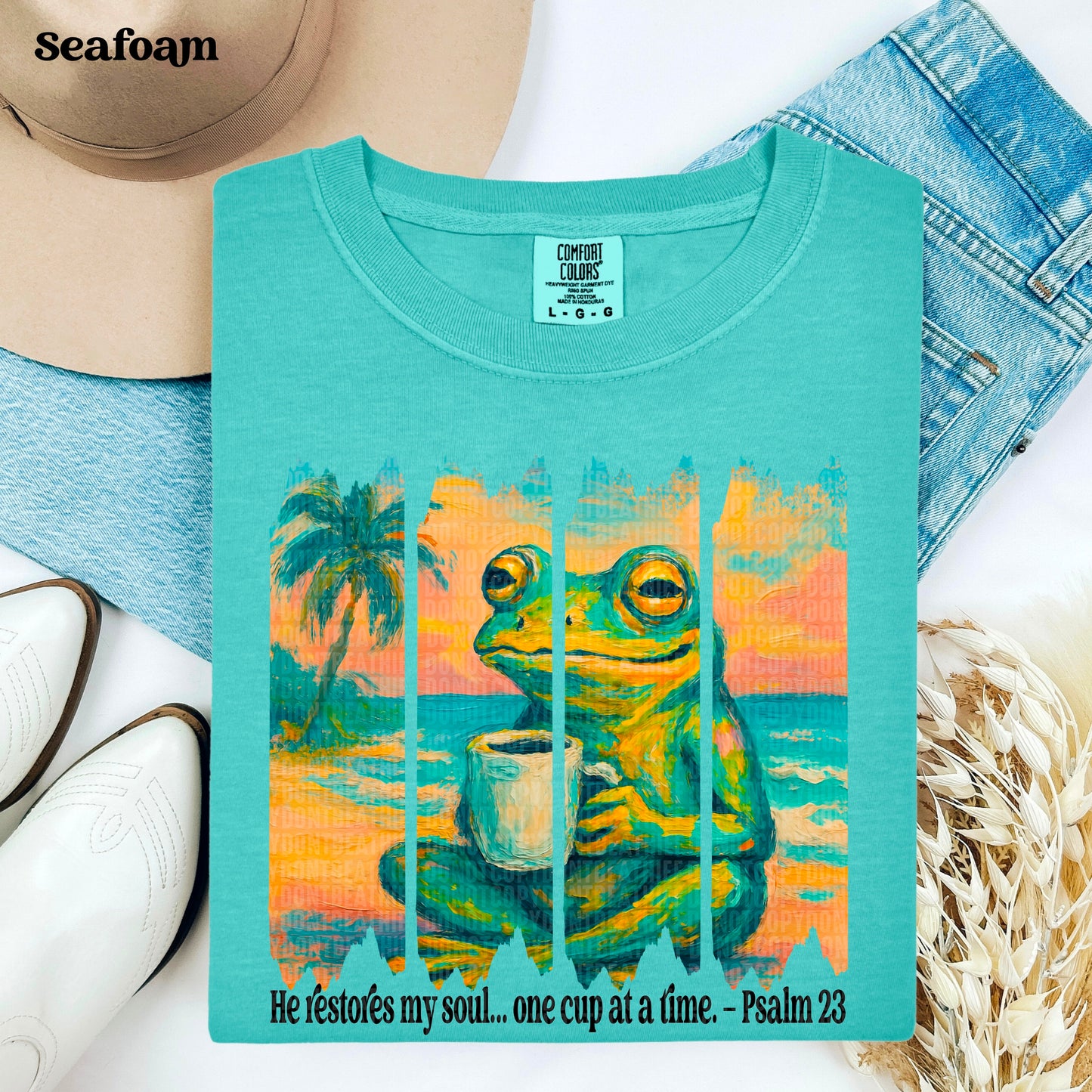 He restores my soul...one cup at a time Psalm 23