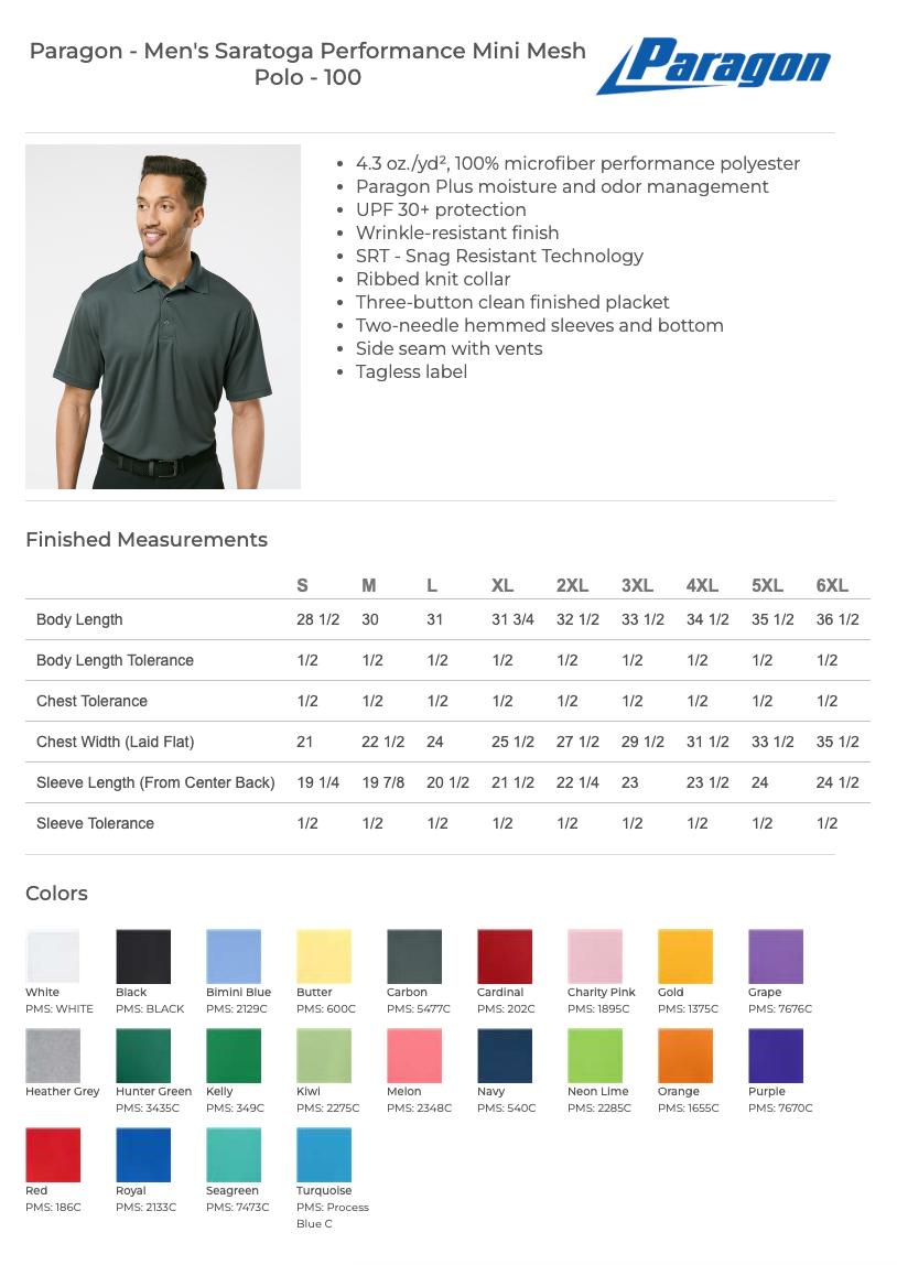 Marshall Tigers Tigers Tigers Performance Polo