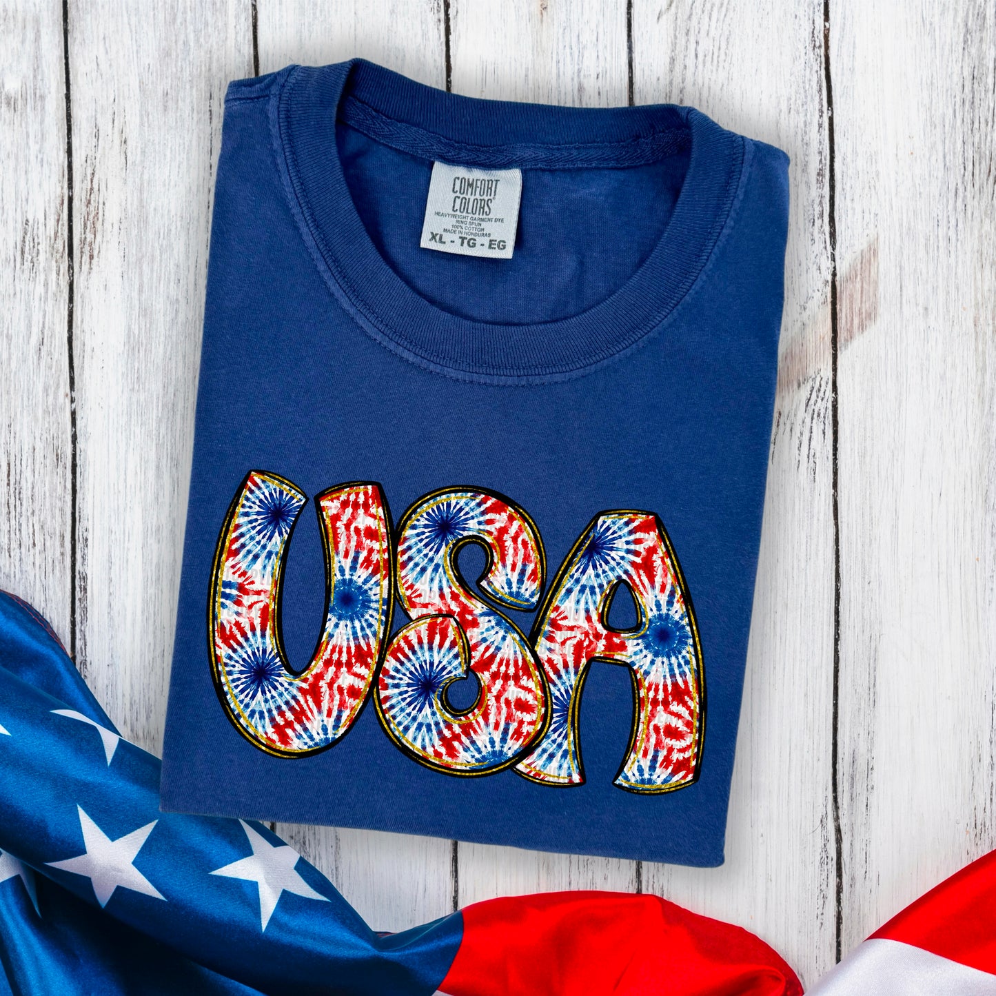 USA tie dye