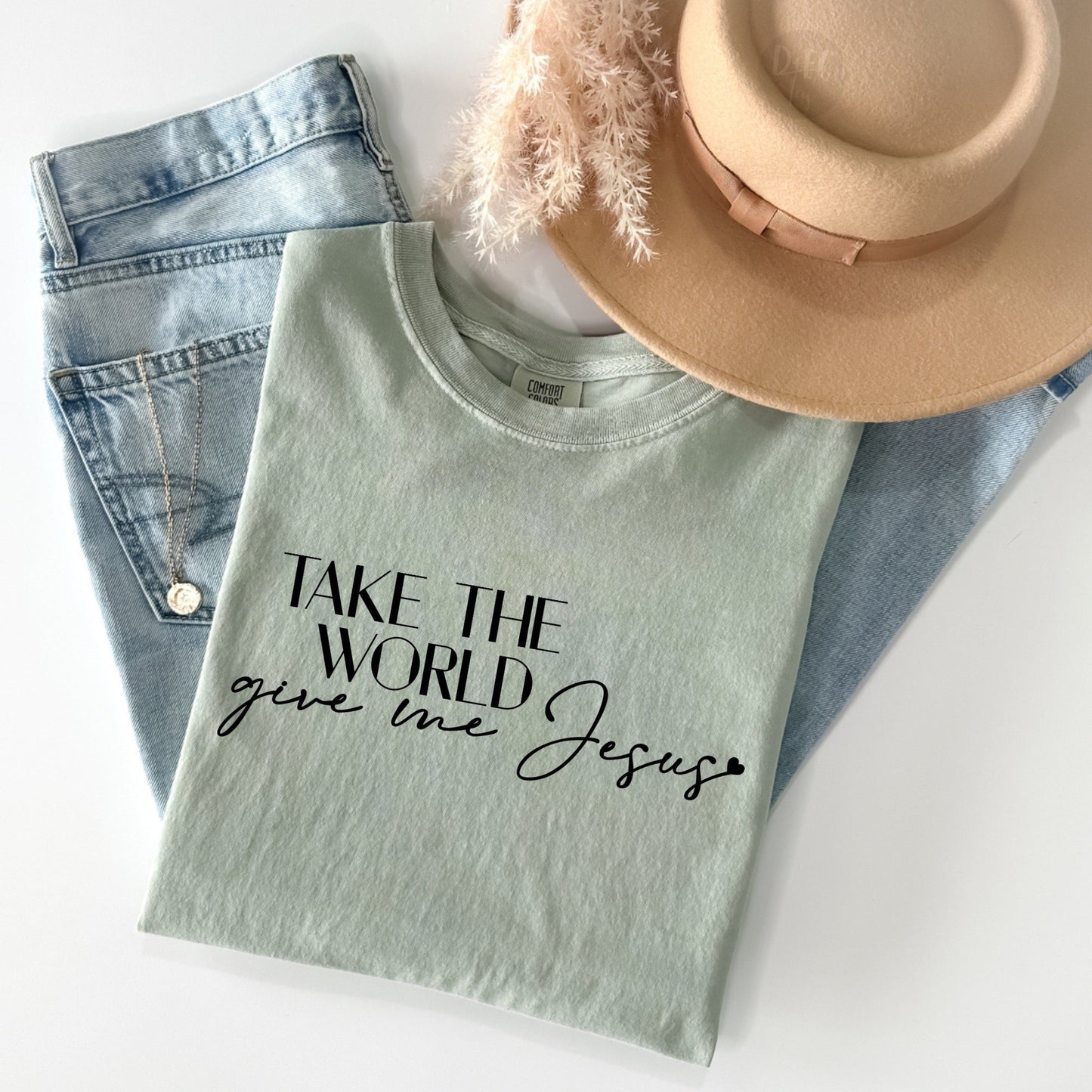 Take the World Give me Jesus- Comfort Color