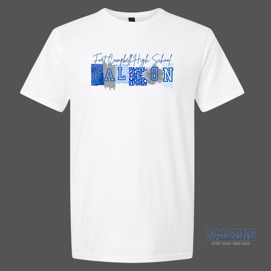 Falcons Leopard blue ink