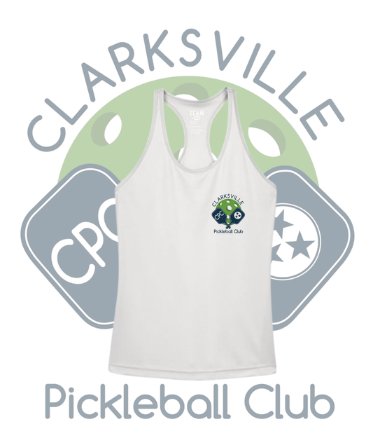 Clarksville Pickleball Club Performance Tank Top - Women's