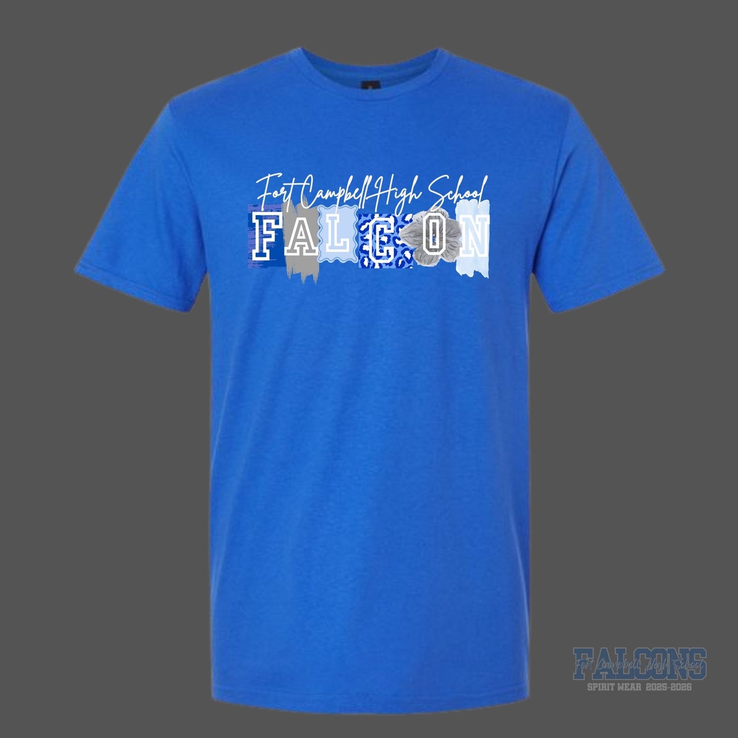 Falcons Leopard white ink