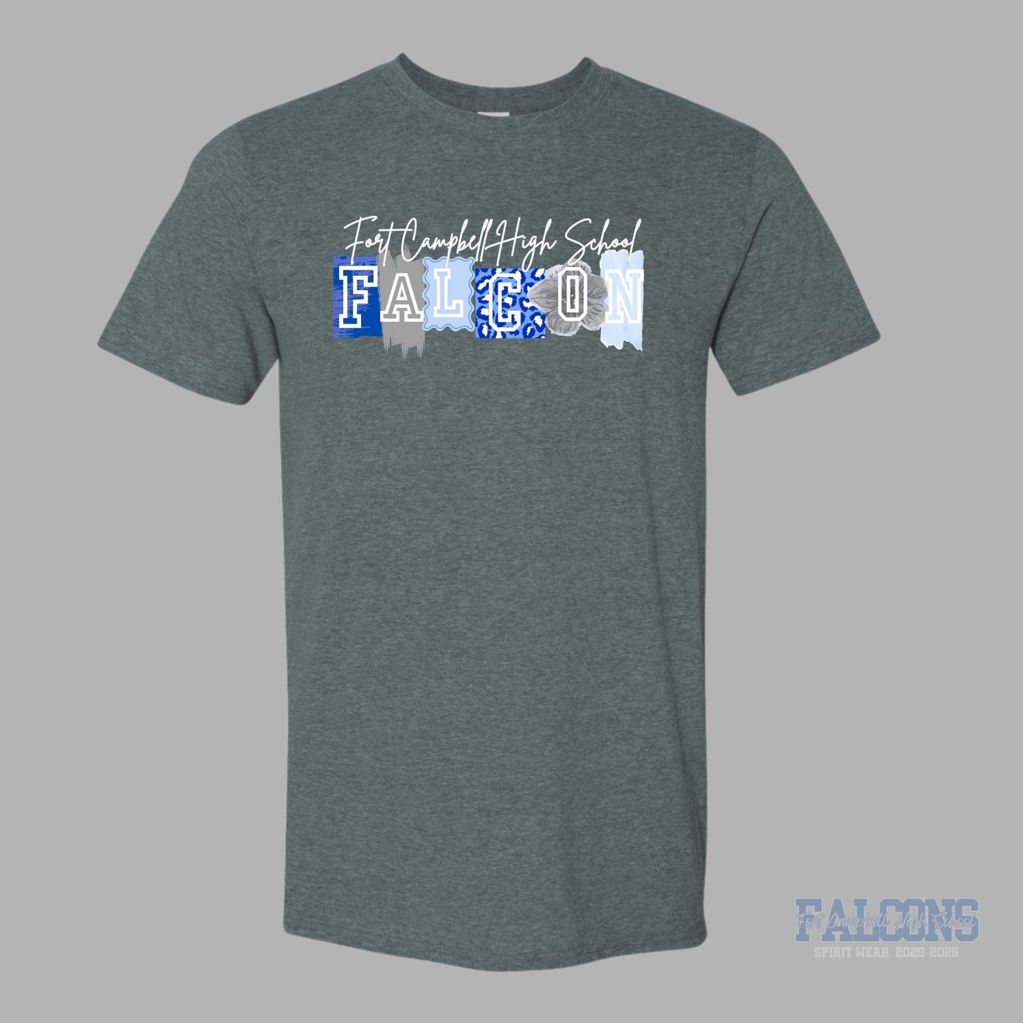 Falcons Leopard white ink