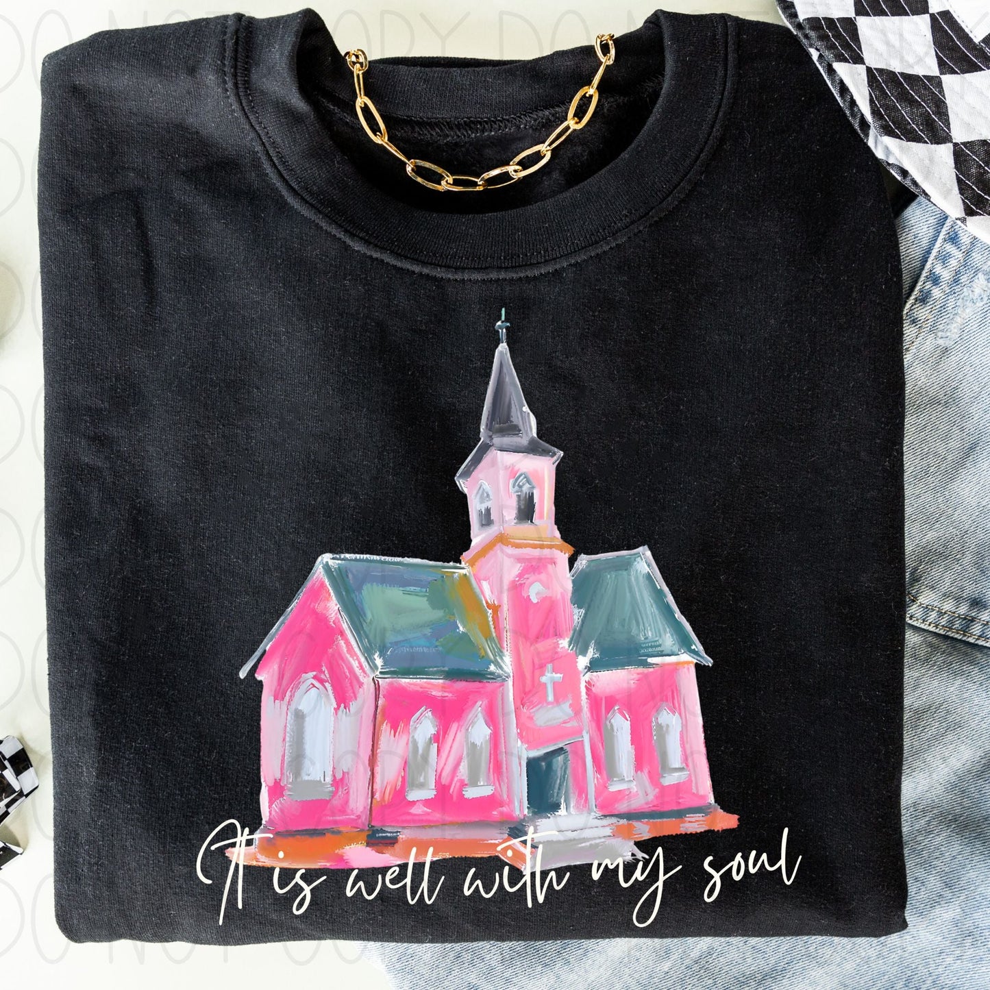 It is well with my soul church- Completed Tee