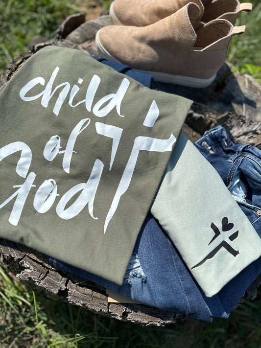 Child of God (front & back) - Comfort Color