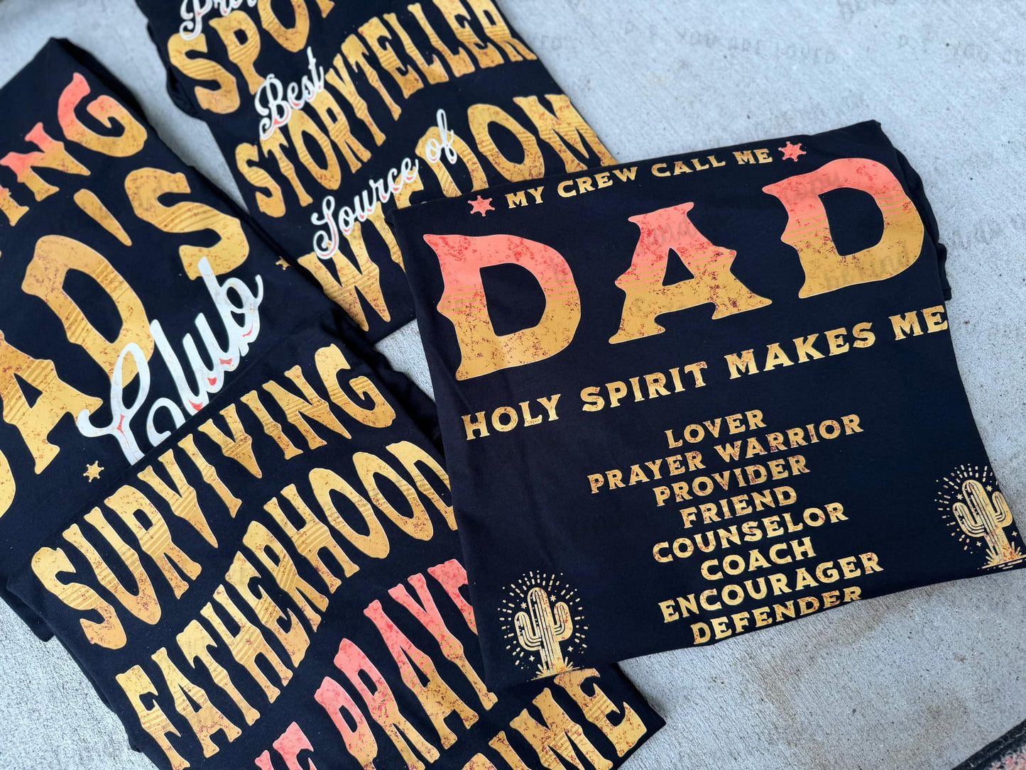 Surviving Fatherhood- Completed Tee