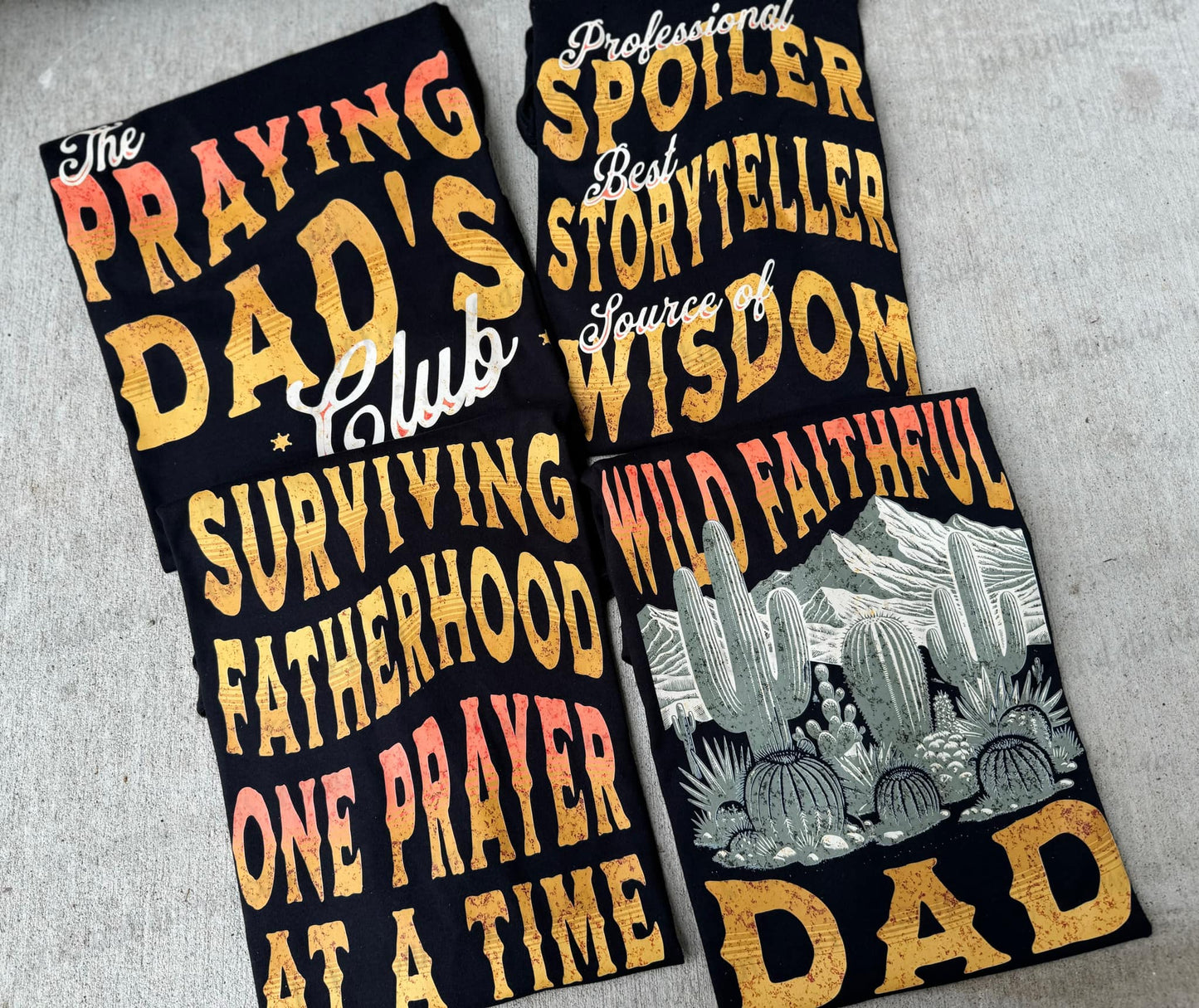 Surviving Fatherhood- Completed Tee