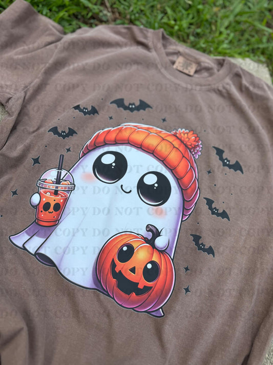 Ghost Halloween-Espresso-Comfort Color