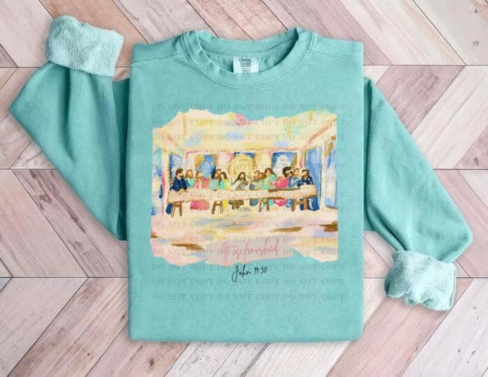 It is Finished - Comfort Color Sweatshirt