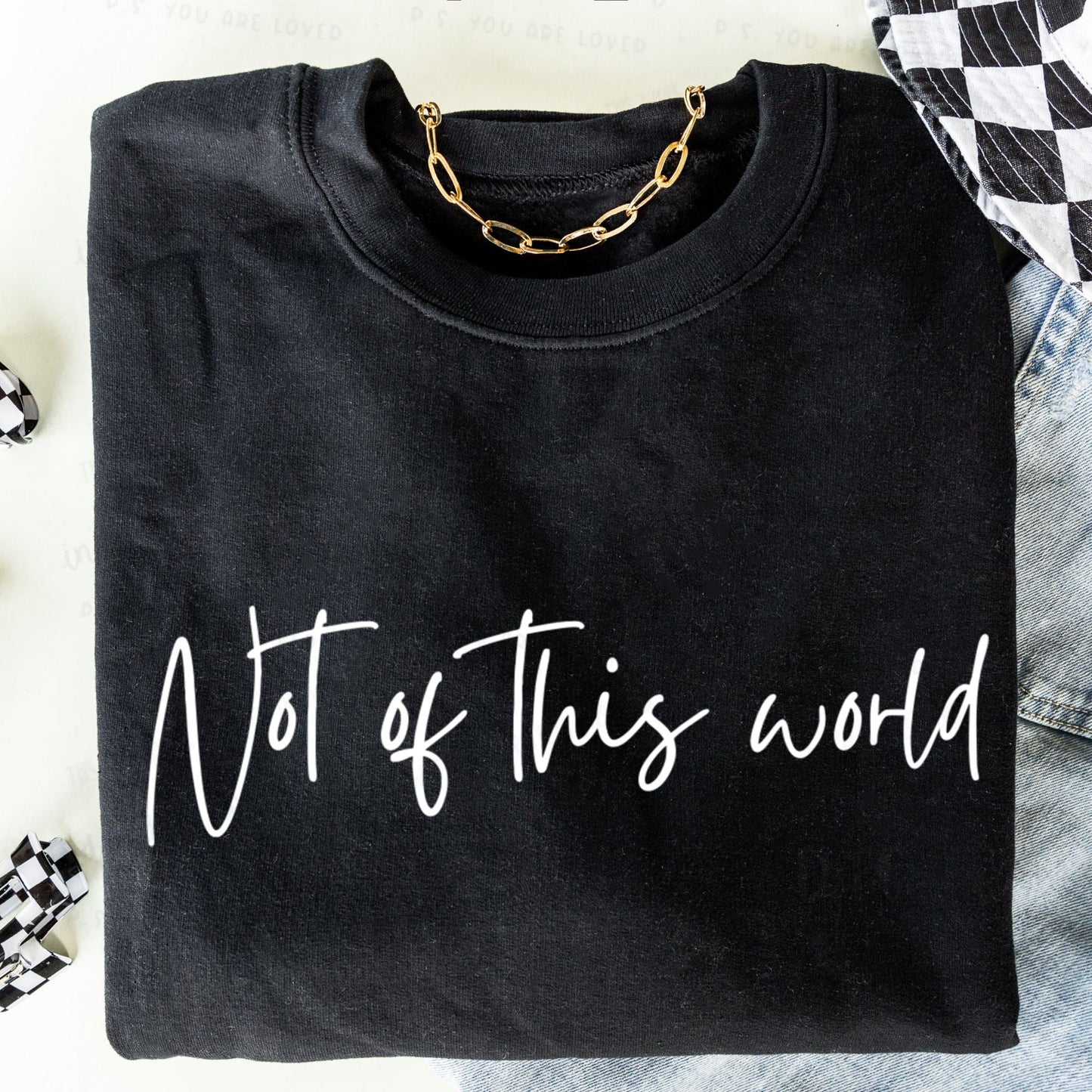 Not of this World-Bella- Completed Tee