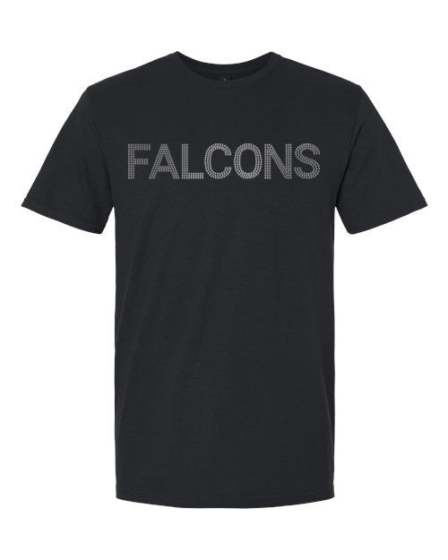 FCHS Falcons Faux Rhinestone Tee