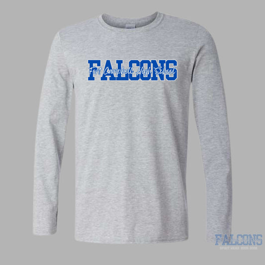 Falcons FCHS through it  Long Sleeve