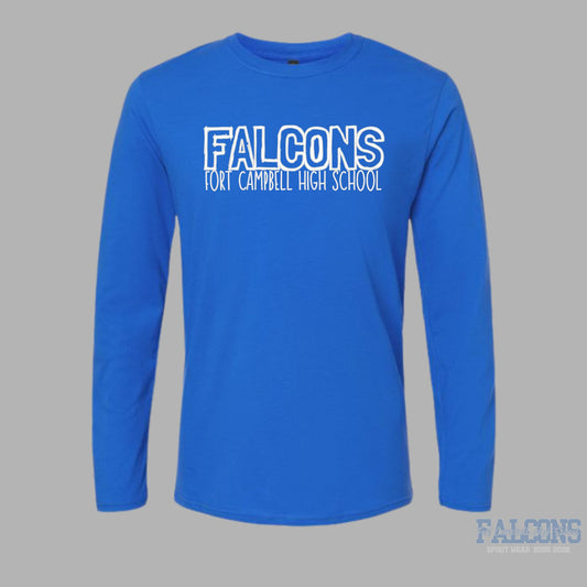 Falcons FCHS White Long Sleeve