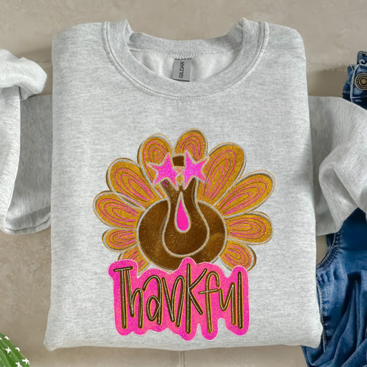 Thankful-completed sweatshirt