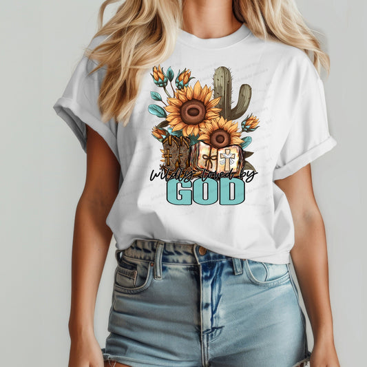 Wildly Loved By God- Completed Tee