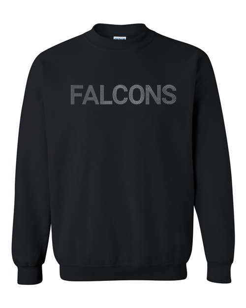 FCHS Falcons Faux Rhinestone Sweatshirt