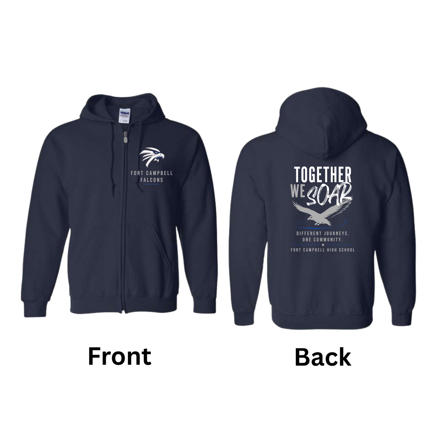 FCHS Full Zip Hoodie