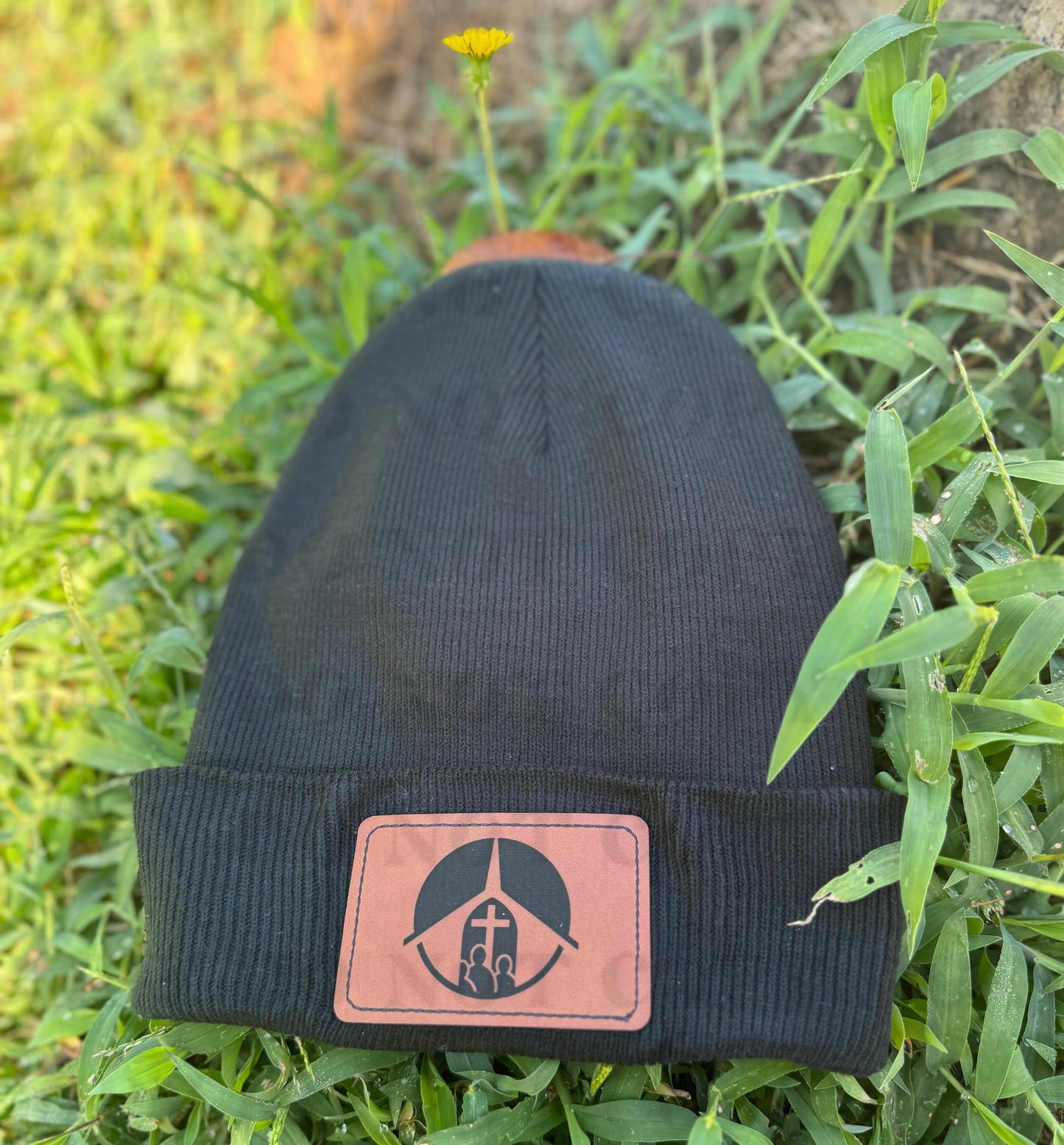 SCC-PATCHED BEANIE