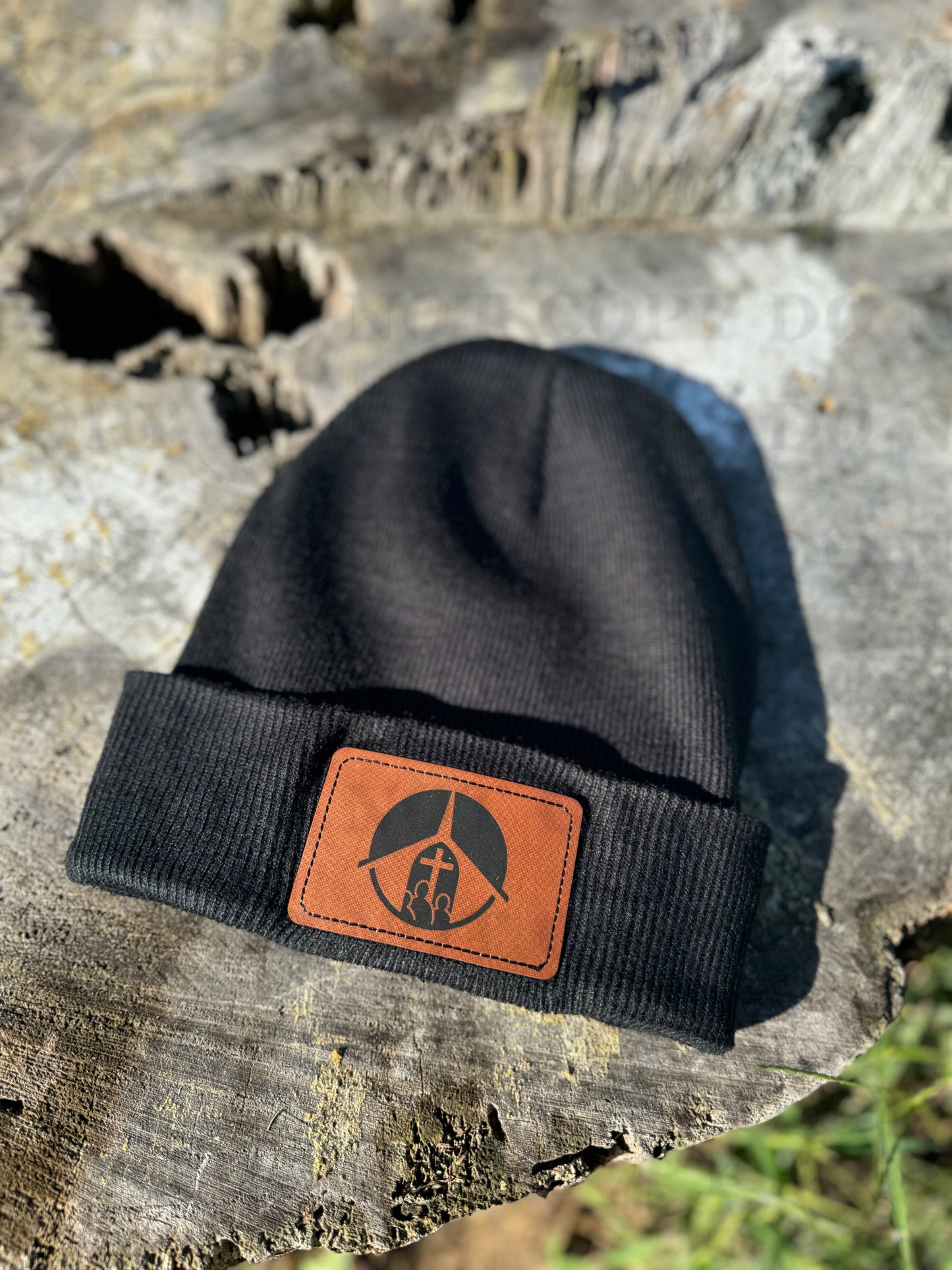 SCC-PATCHED BEANIE