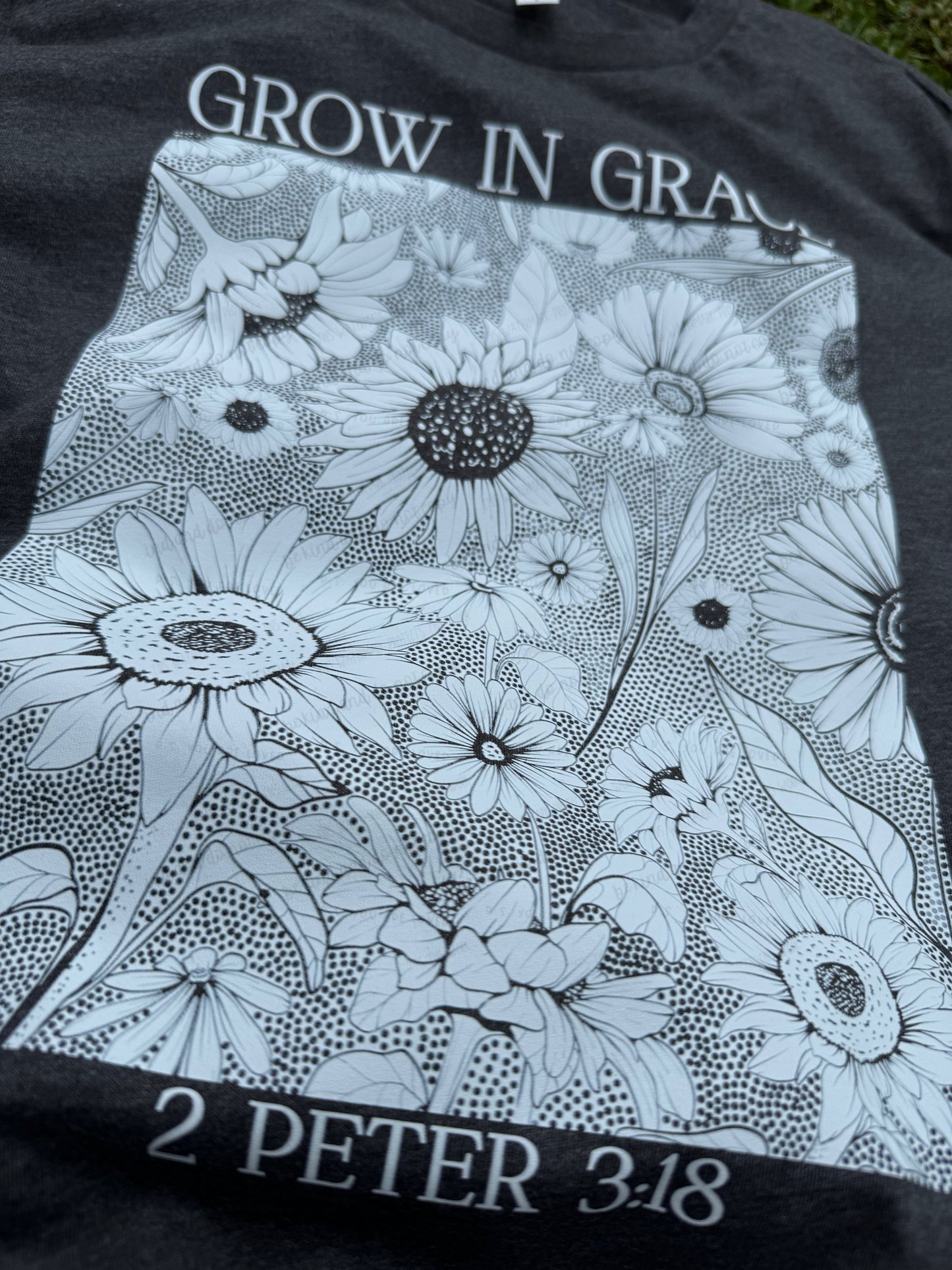 Grow in grace-completed tee