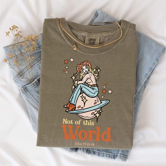 Not of this world- Comfort Color-Tee