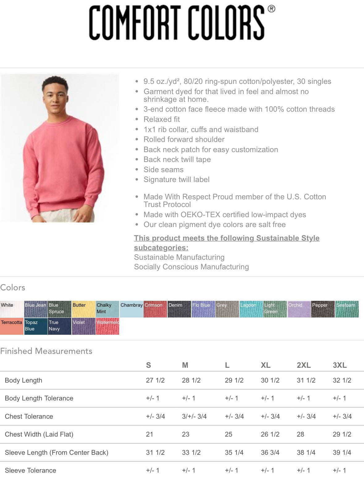 Boo- Comfort Color Sweatshirt