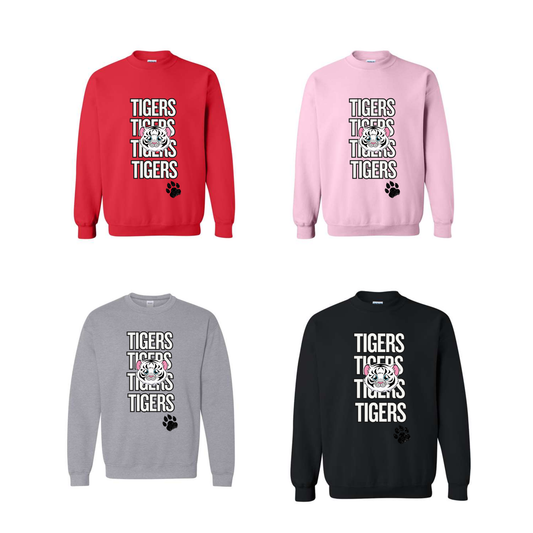 Marshall Tigers Tigers Tigers Crewneck Sweatshirt