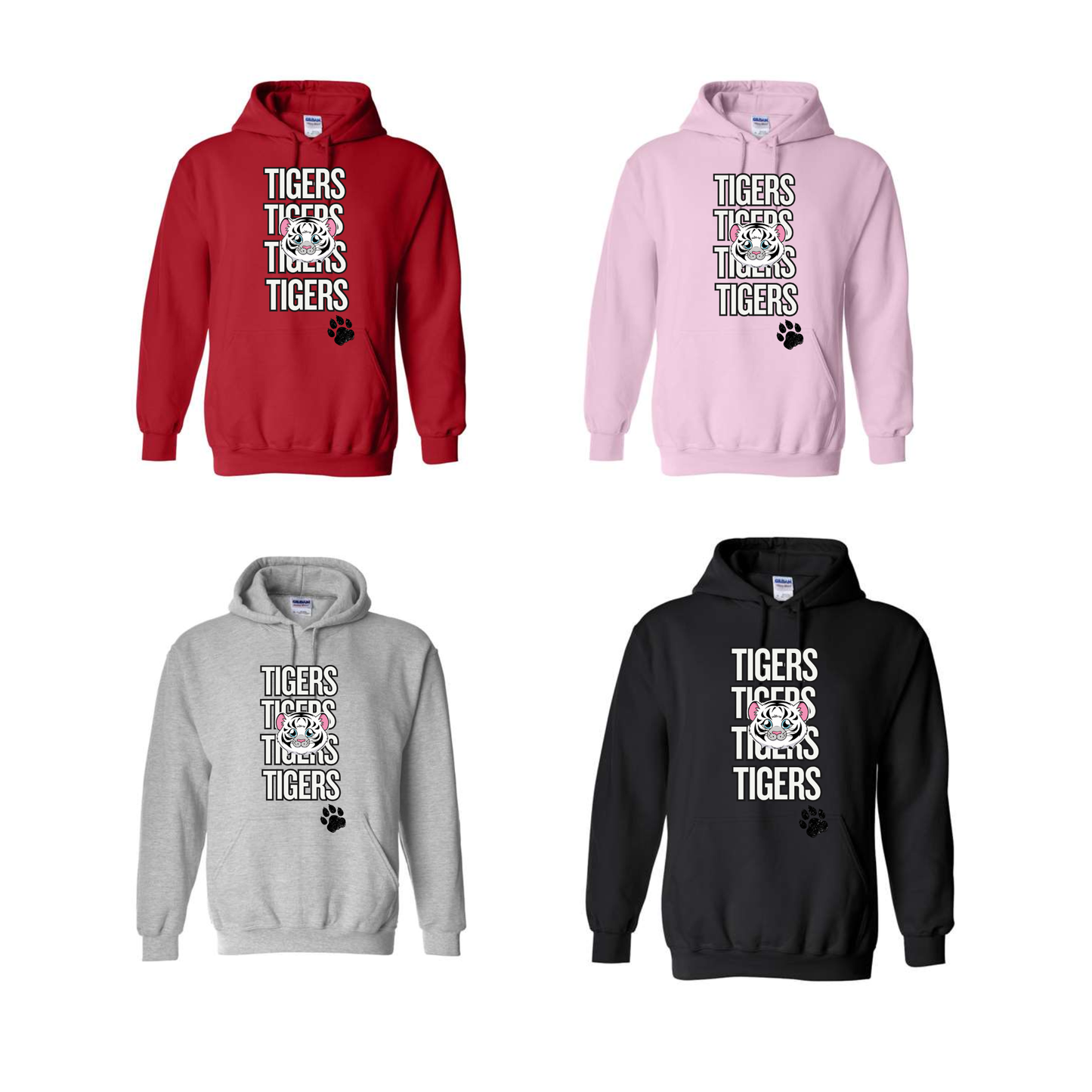 Marshall Tigers Tigers Tigers Hoodie