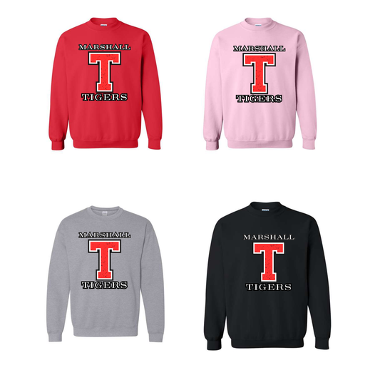 Marshall Tigers Crewneck Sweatshirt