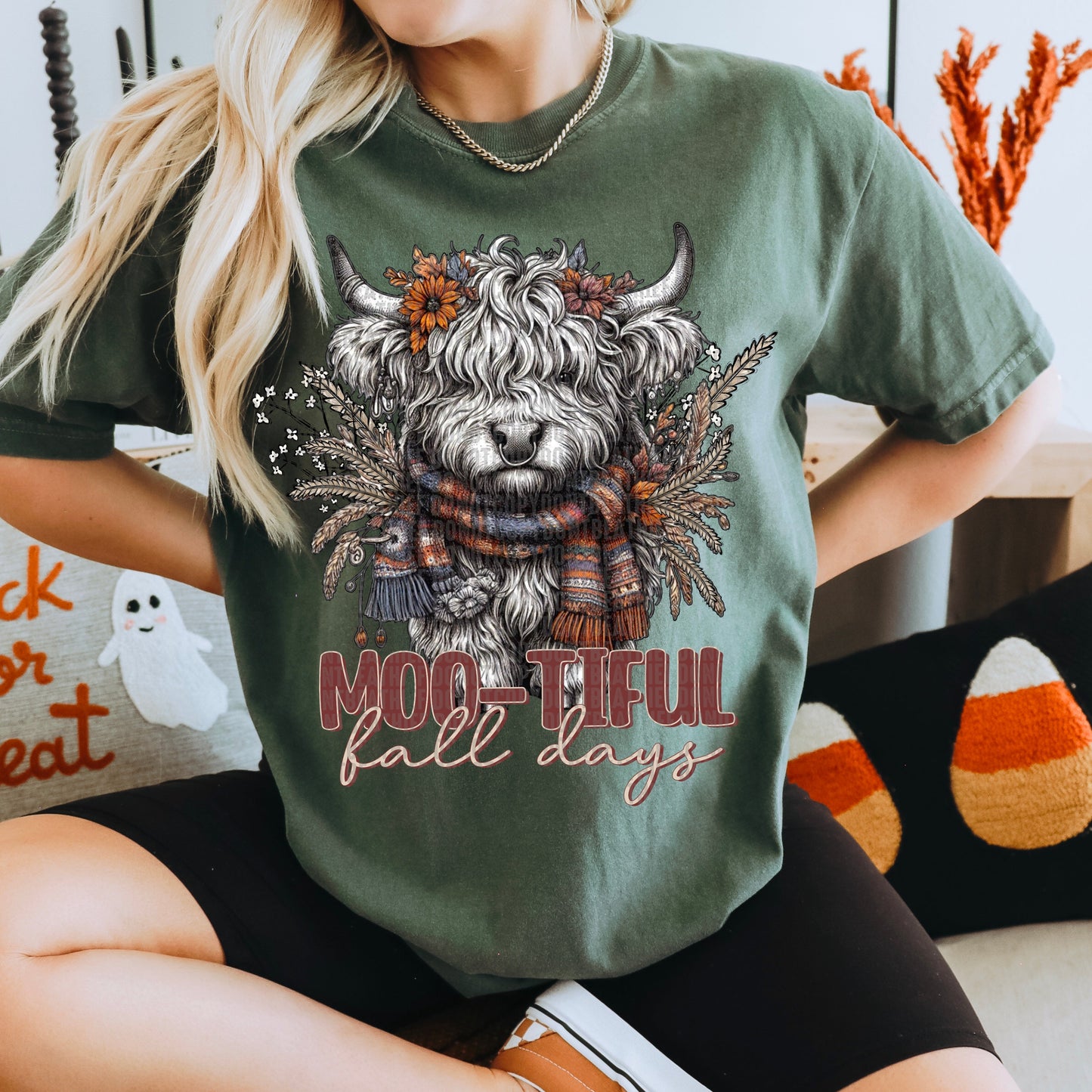 Moo-tiful Fall Days-Bella- Completed Tee