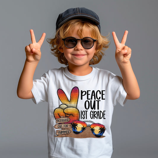 Peace Out 1st Grade- Youth